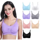 Бюстгальтер для беременных без косточек одежда для кормления беременных женщин бюстгальтер для кормящих матерей нижнее белье для кормящих грудью женщин бюстгальтер для кормящих матерей