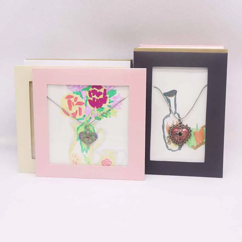 2019 Новый дизайн 1 шт. 12 5*12 5 см 300GSM DIY коробки для упаковки ювелирных изделий с