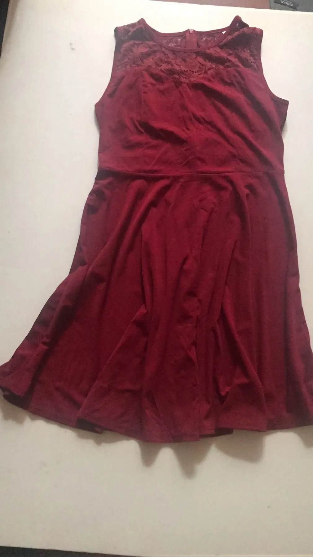 

Summer Women Sleeveless Dress Sexy Hollow Out Lace Patchwork Dress Casual O-neck Dress Knee Length Ladies Clothing