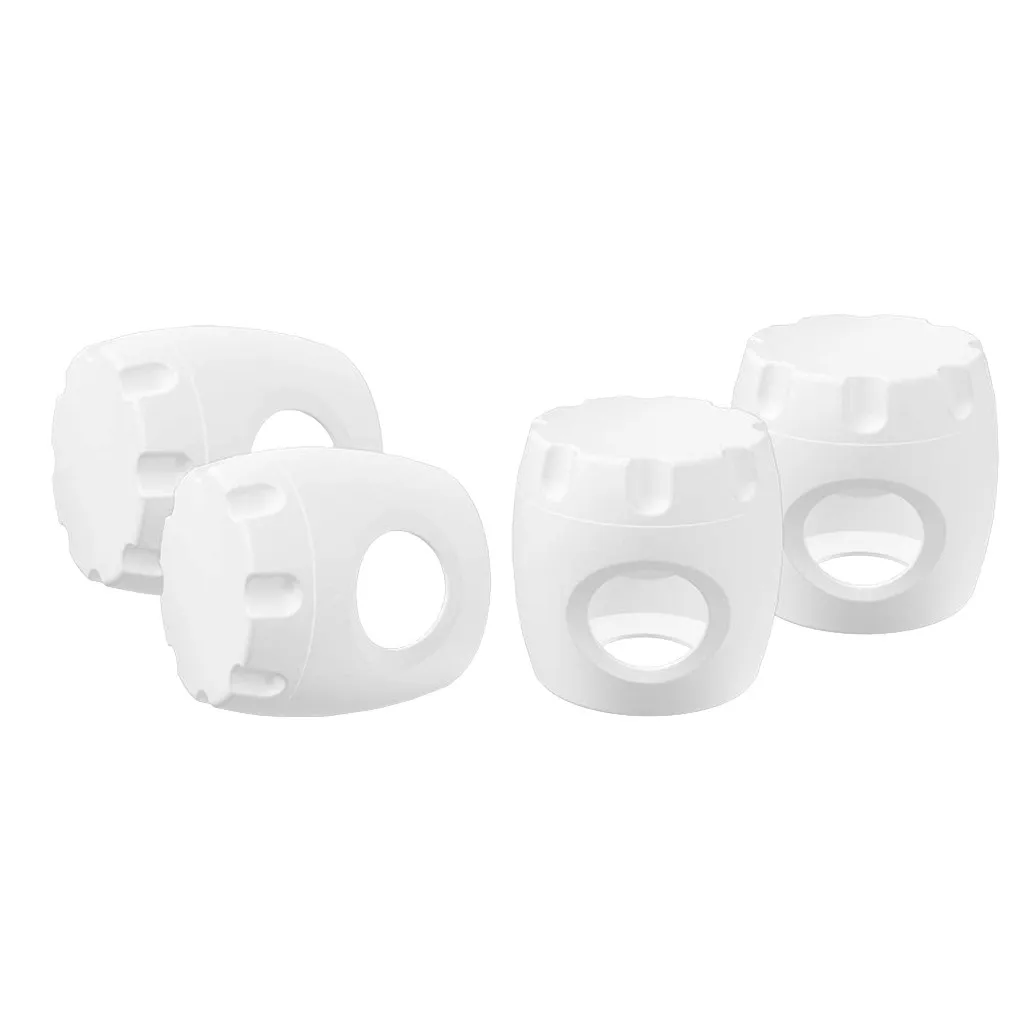 

4PCS Baby Safety Door Knob Covers Locks 4pcs Pack Child Safety Child Proof Doorknob Lockable Cover Design Child Protection