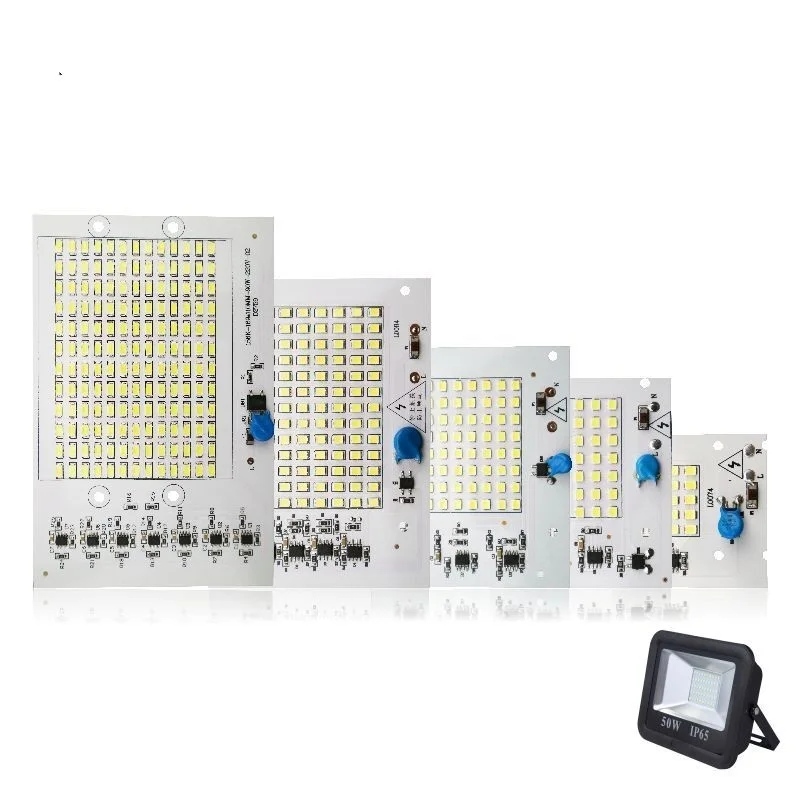 

LED Lamp Chips 220V SMD Bulb 2835 Smart IC Led Light Input 10W 20W 30W 50W 100W For Outdoor FloodLight