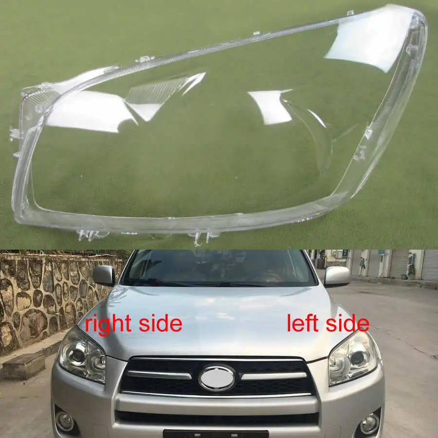 Для TOYOTA RAV 4 RAV4 2009 2010 2011 2012 крышка фары Крышка Прозрачный Абажур оболочка линзы стекло абажур