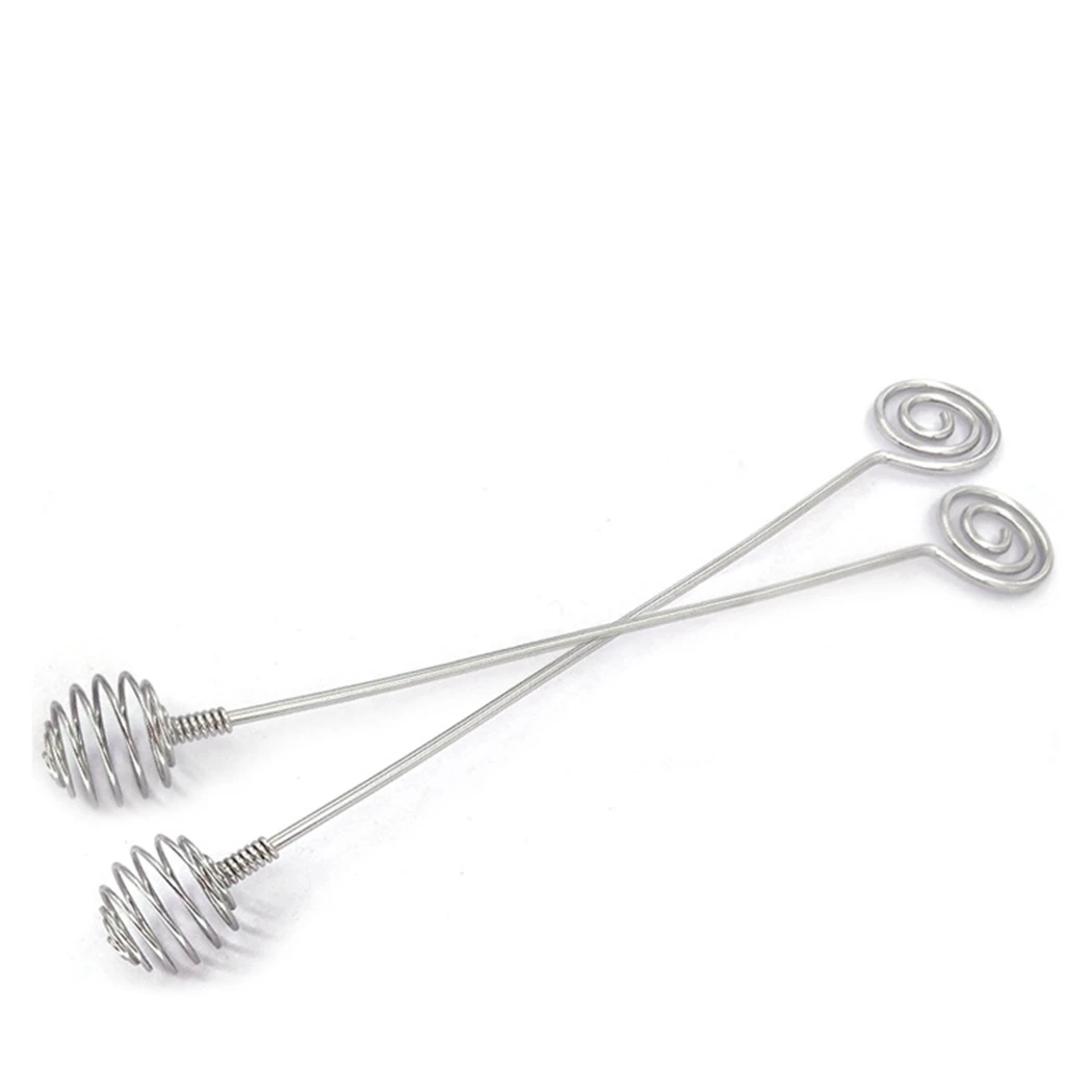 2 шт. медовая ложка из нержавеющей стали с ручкой | Дом и сад