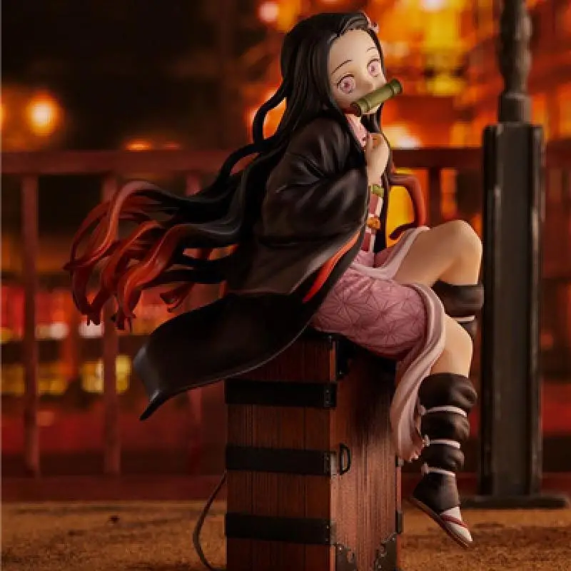 Фигурки аниме Kimetsu No Yaiba танджиро незуко зенитсу ПВХ клинок дьявола Коллекционная
