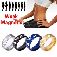2021 fashion fat burning magnetic weight lose ring slimming products medical anti cellulite fitness reduce weight ring jewelry