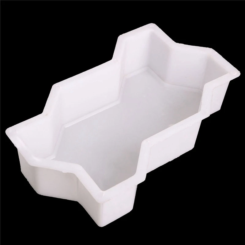 

Three Waveform Garden Path Plastic Concrete Paving Brick Mold Diy Walkway Cement Brick Mold