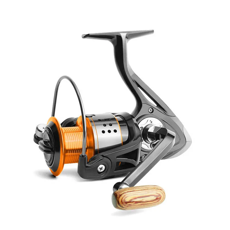 

Fishing Reel Metal Spool Max Drag 8KG Spinning Reel High Speed 4.7:1 Reel Fishing Gear Pesca Fishing Reel for Bass Pike Fishing