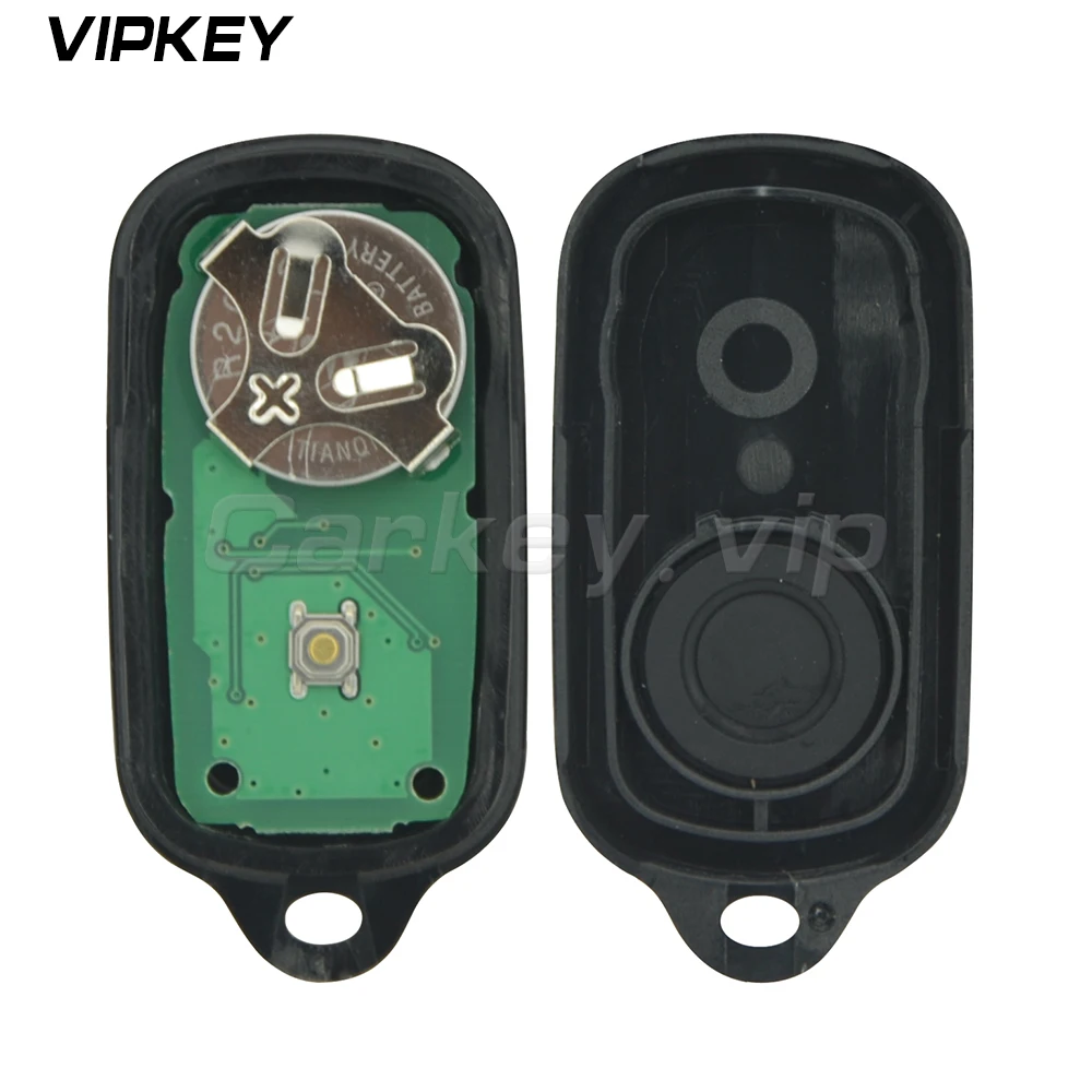 Remotekey 2 шт. дистанционный ключ брелок от машины 3 кнопки с паникой для Toyota Camry Solara