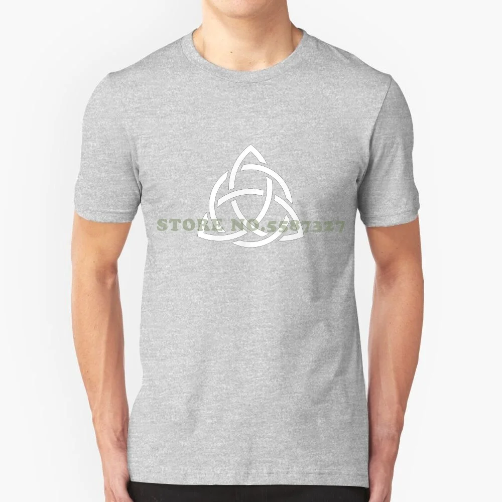 

Triquetra , Power Of Three Cool Design Trendy T-Shirt Tee Charmed Wicca Witch Power Of Three Retro Occult Vintage Horror Evil