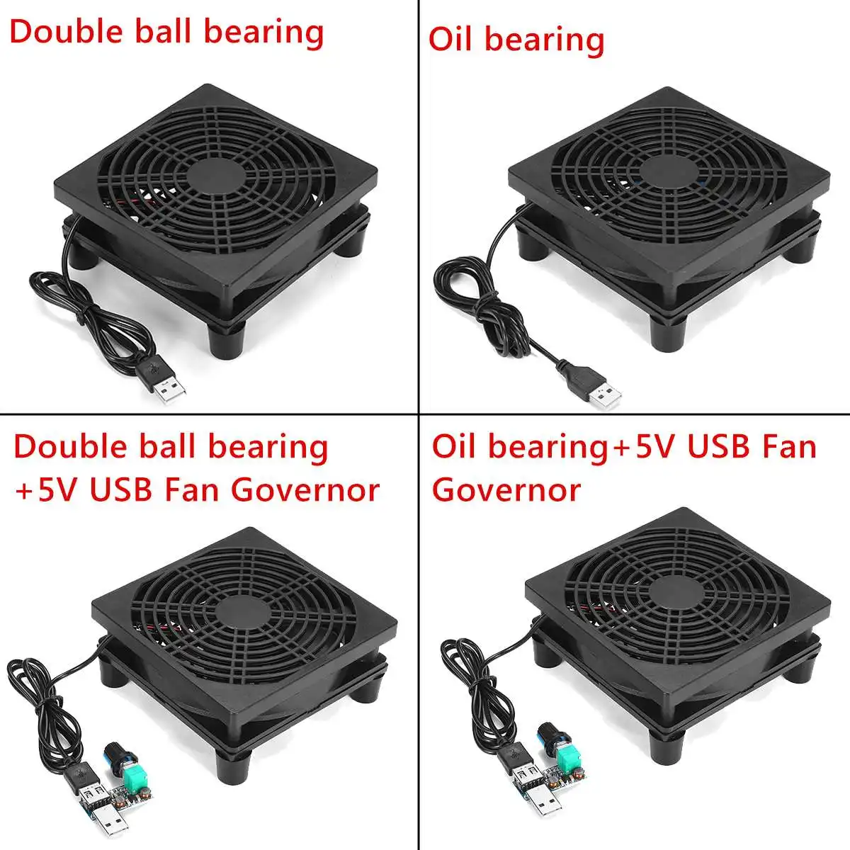 Беспроводной охлаждающий вентилятор для ТВ-приставки 12 см 5 В | Компьютеры и офис