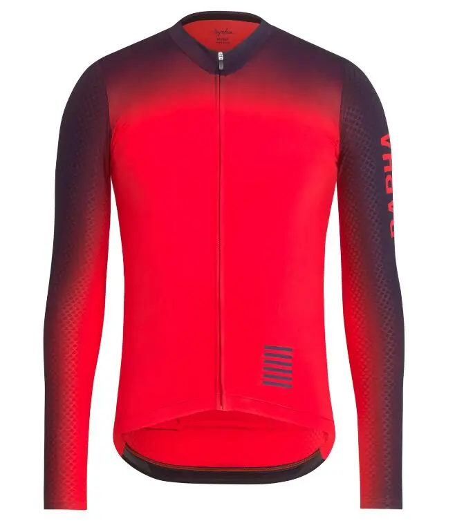 Long sleeve Горячая Высокое качество RCC pro team длинный рукав Велоспорт Джерси термобелье гонки FIT рубашка для езды на велосипеде тонкая ткань - Цвет: Long sleeve