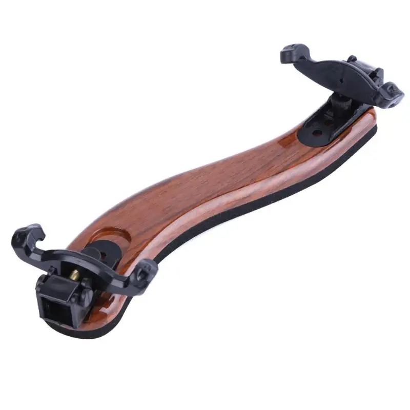 

Adjustable Violin Shoulder Rest Plastic Padded Professional For 4/4 Full Size Support Maple Wood Rest Violin Parts Accessories