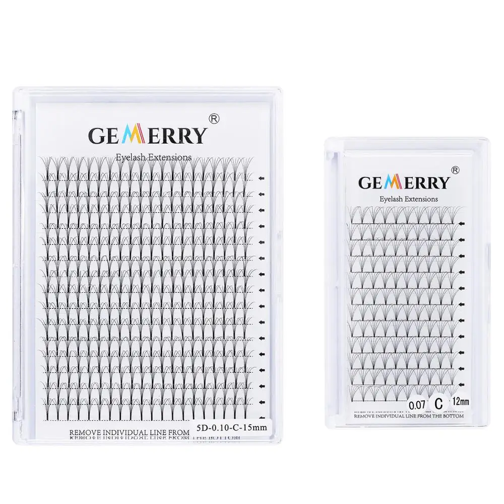 Большие коробки готовые русские объемные ресницы 320 фанатов профессиональные