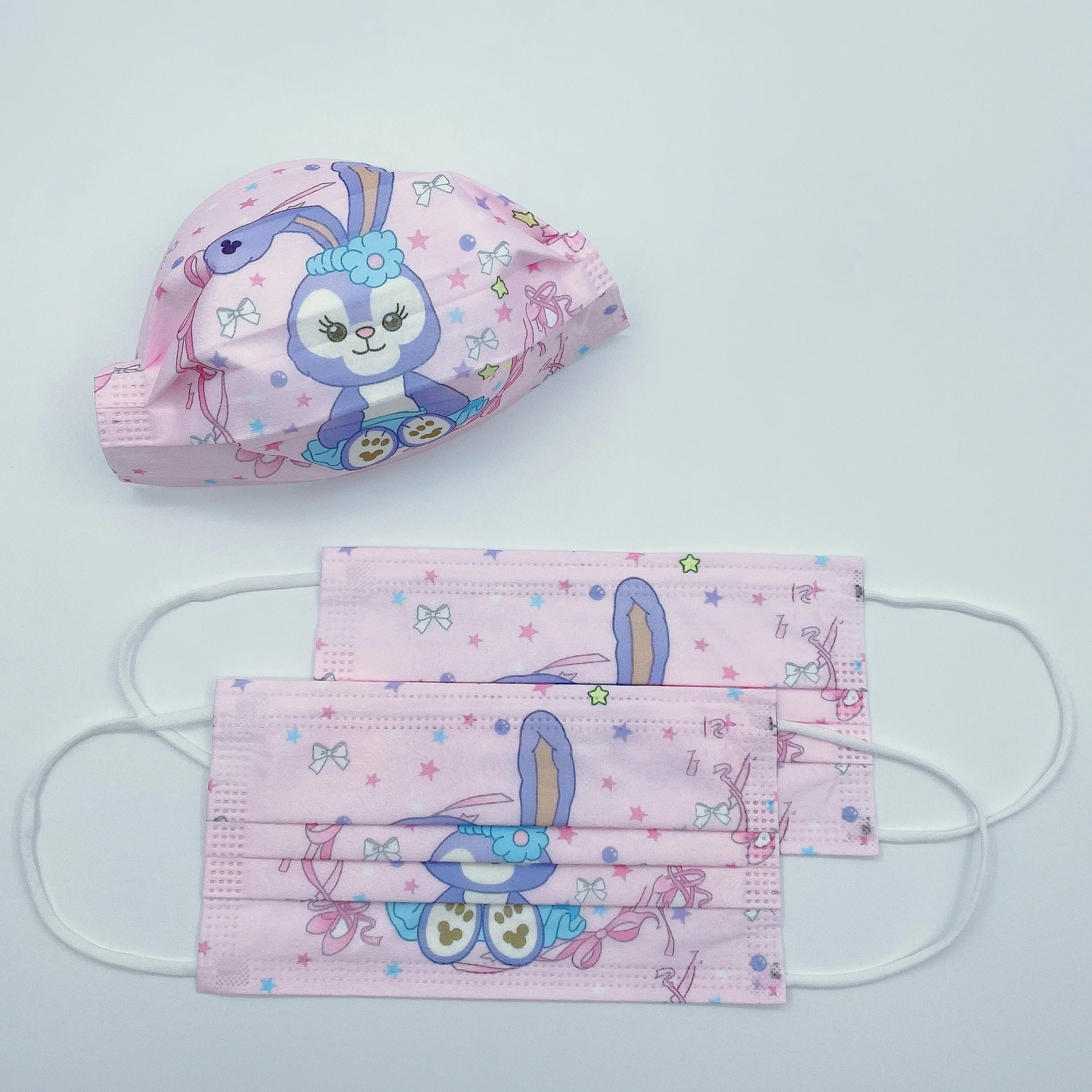 

50/100pcs Kids Printed Mask Disposable Protective Face Masks Anti-dust Mouth Mask For Kid Health Elastic Mascarilla Infantil New