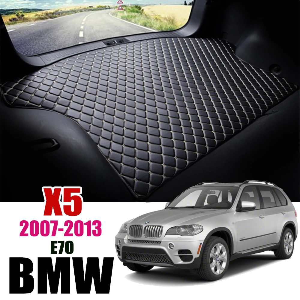 

Leather Car Trunk Mat For BMW X5 E70 2007-2013 Trunk Boot Mat X5 Liner Pad BMW E70 Cargo pad Carpet Tail Cargo Liners 2010 2012