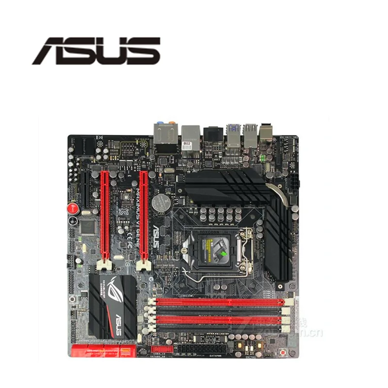 Для Asus Maximus VI Gene настольная материнская плата Z87 Z87M LGA 1150 для Core i7 i5 i3 DDR3 SATA3 USB3.0