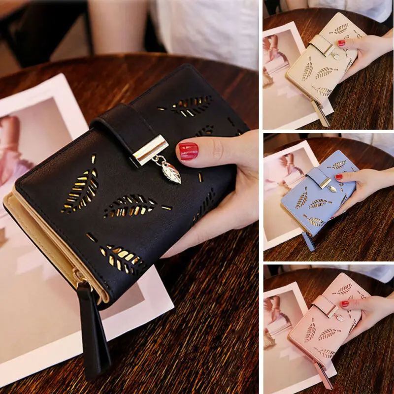 

Fashion Women Wallet Lady Clutch Delicate PU Leather Wallet Long Elegant ID Card Holder Phone Case Purse Handbag Hot