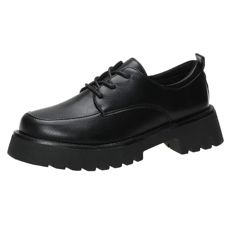 

Shoes Woman Comfortable And Elegant Clogs Platform Oxfords Round Toe Casual Female Sneakers Flats Creepers Leather Summer New On