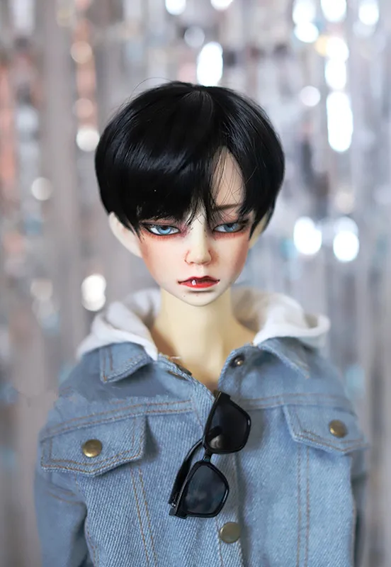 BJD кукольные волосы подходят для 1/3 1/4 1/6 размер парик высокая температура шелк