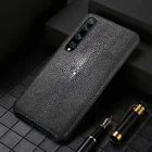 Чехол-накладка для xiaomi mi 10 pro, mi10, 9, 8, Max3, Mix3, Redmi Note 8 Pro, note 7, note 6, из натуральной кожи