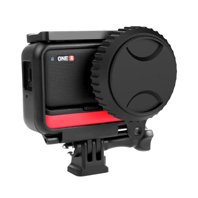 Пыленепроницаемый Мягкий силиконовый чехол для объектива Insta360 One R 1 дюйм