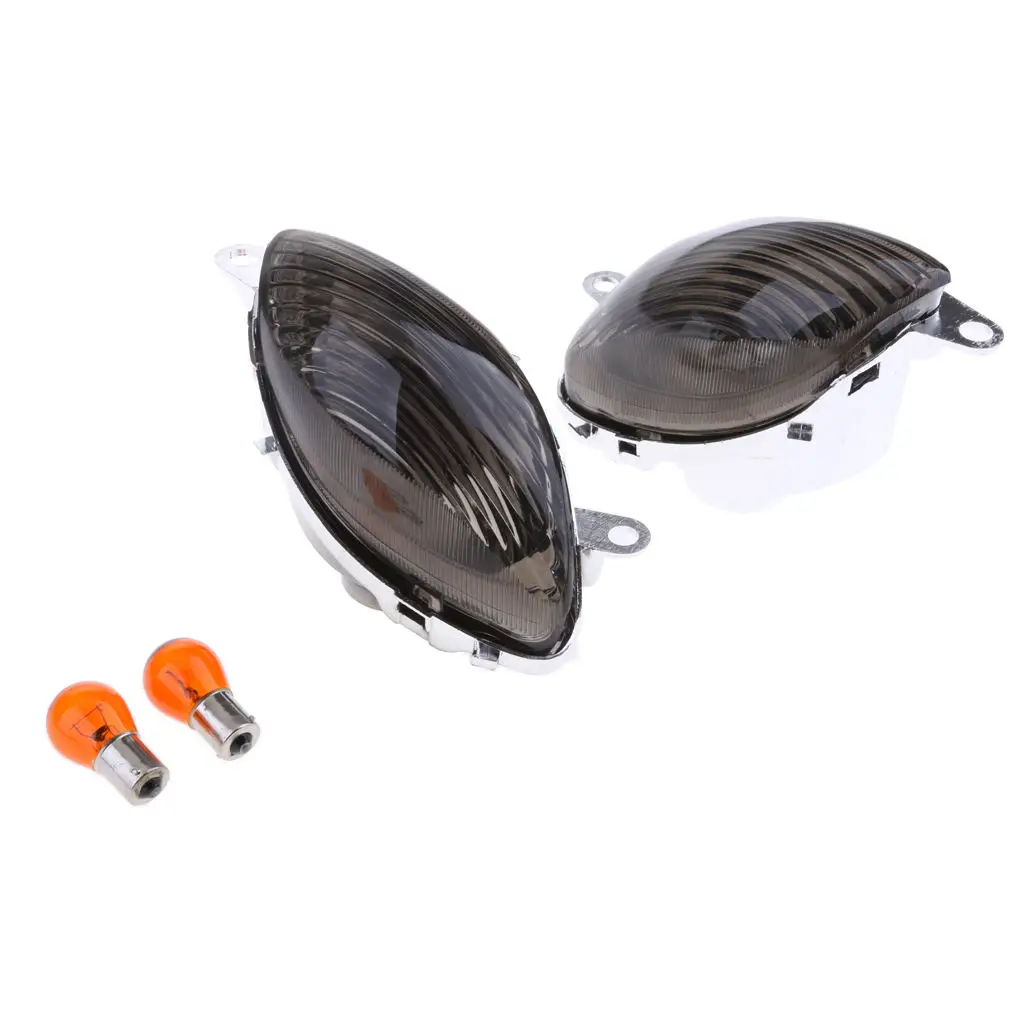 

2 x лампы для указателей поворота высокой яркости для Suzuki Hayabusa GSXR1300 99-07 Smoke