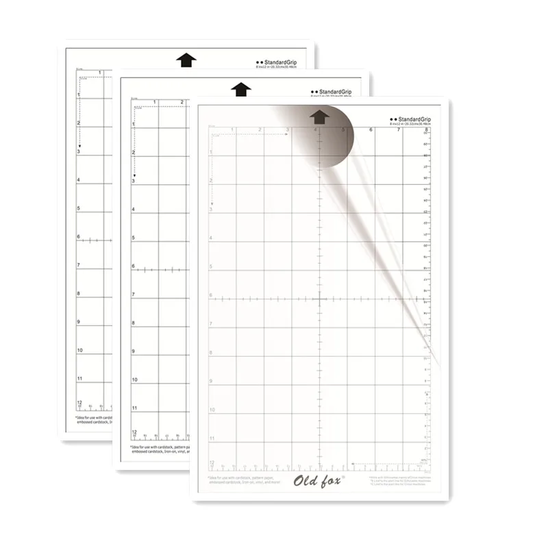 Прозрачный коврик для резки клейкие и липкие Нескользящие гибкие высекальные