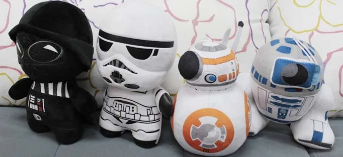 Новое поступление Звездные войны Пробуждение силы робот аниме милый мягкий