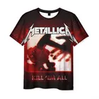 Мужская футболка 3D METALLICA