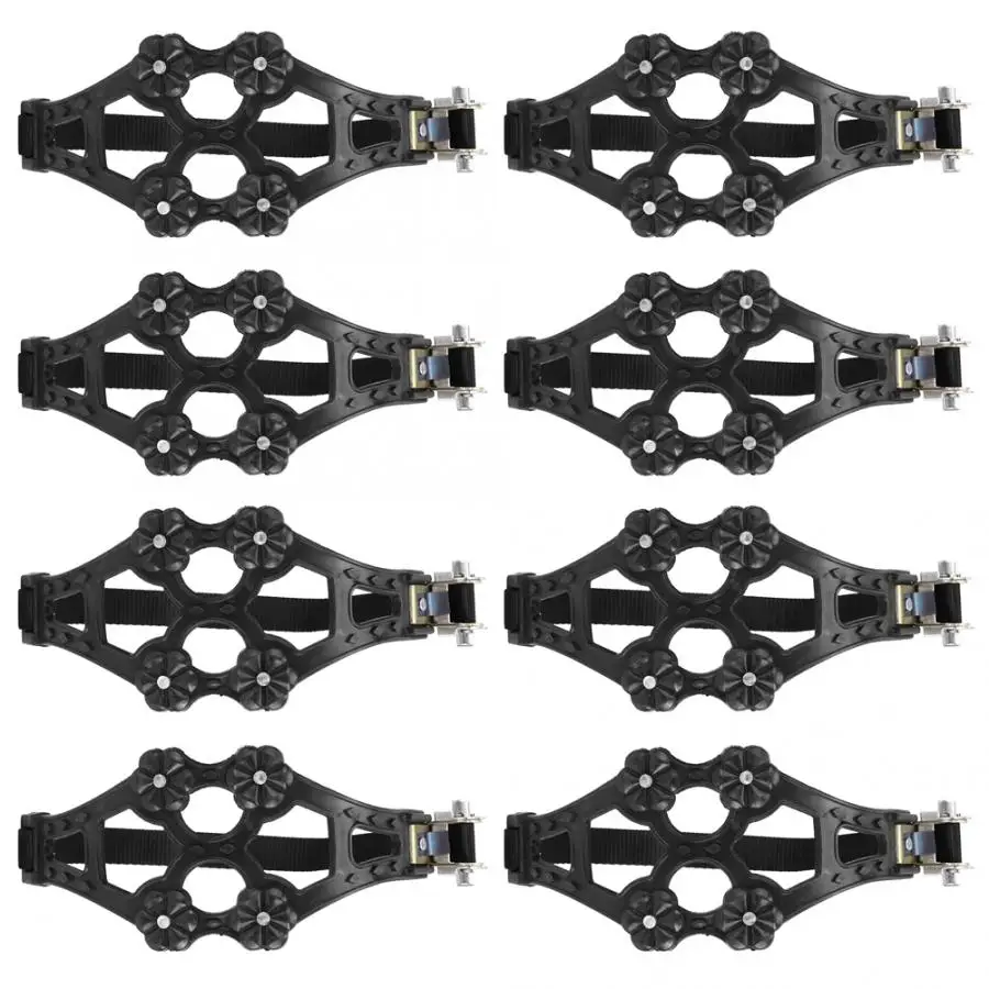 8 шт. цепь для шин утолщенная снега Универсальная автомобильная аварийная