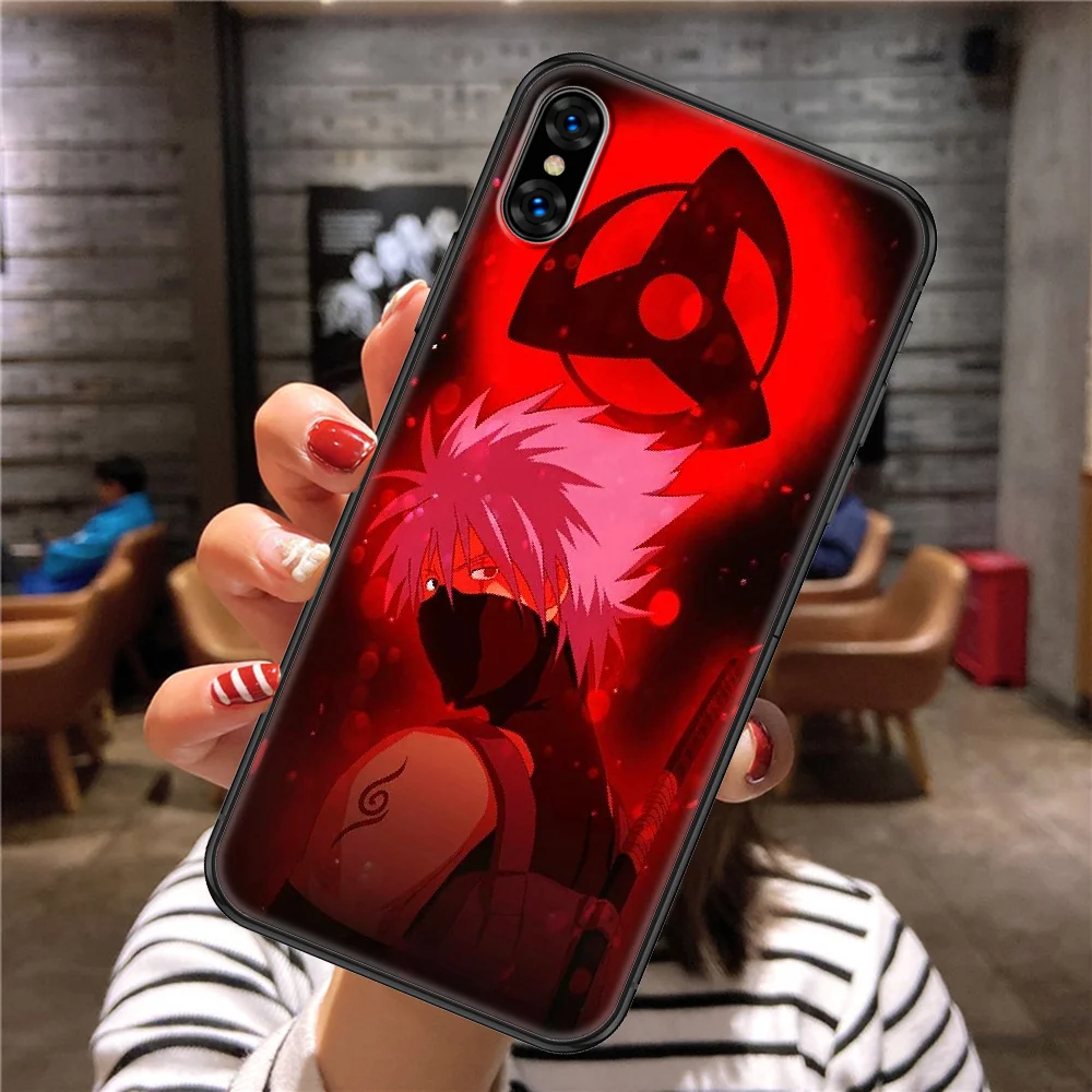 

Kakashi Anime Phone Case Cover Hull For iphone 5 5s se 2 6 6s 7 8 12 mini plus X XS XR 11 PRO MAX black painting shell tpu prime