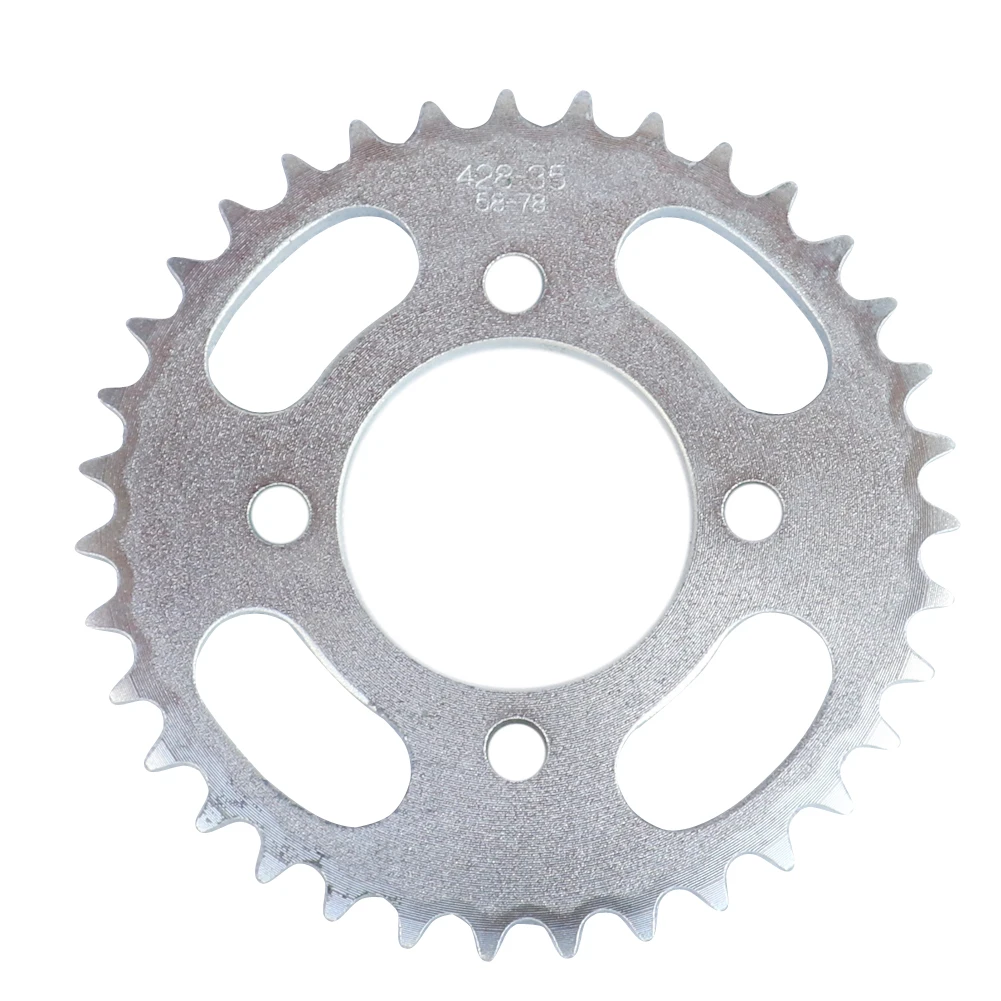 Motocross 428 Chains 35T 35 T Chain Sprockets Rear Sprocket Cog For Dirt Pit Bike Gas Scooter Motorcycle