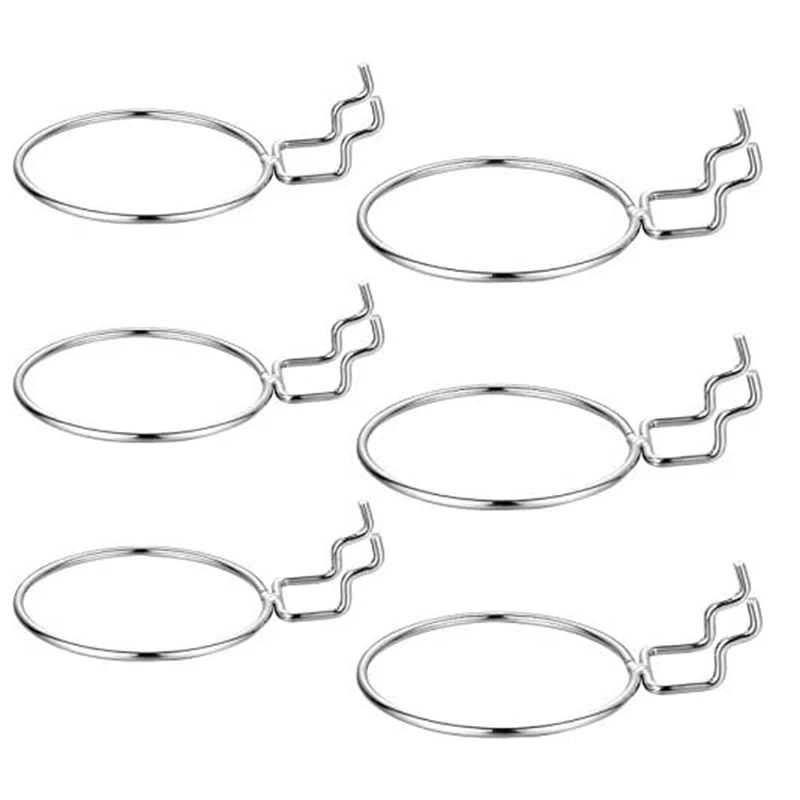 

Крючки для пегборда, в виде кольца, 6 шт.