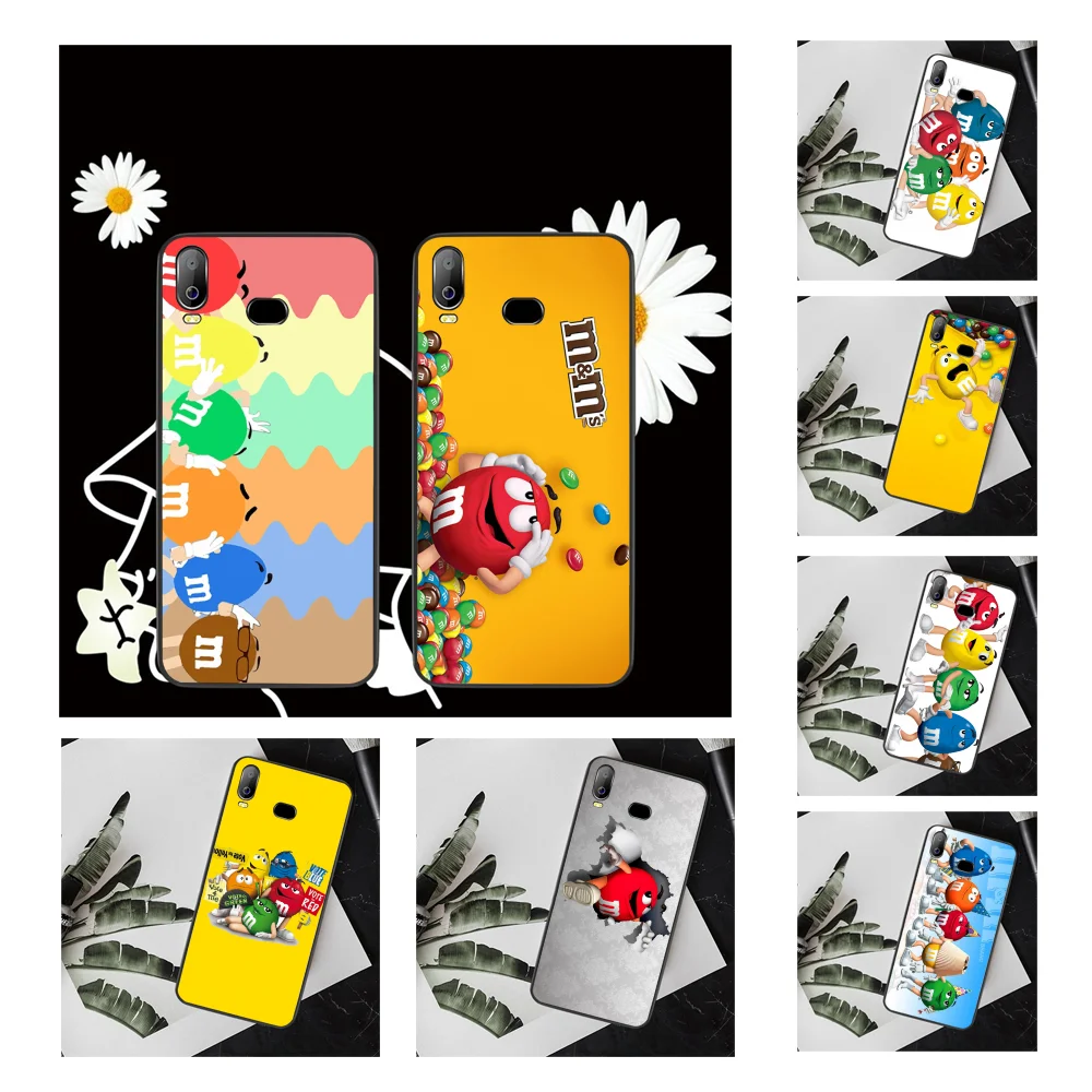 NBDRUICAI M & Ms шоколадный Мягкий силиконовый чехол для телефона из ТПУ Samsung A10 A20 A30 A40 A50