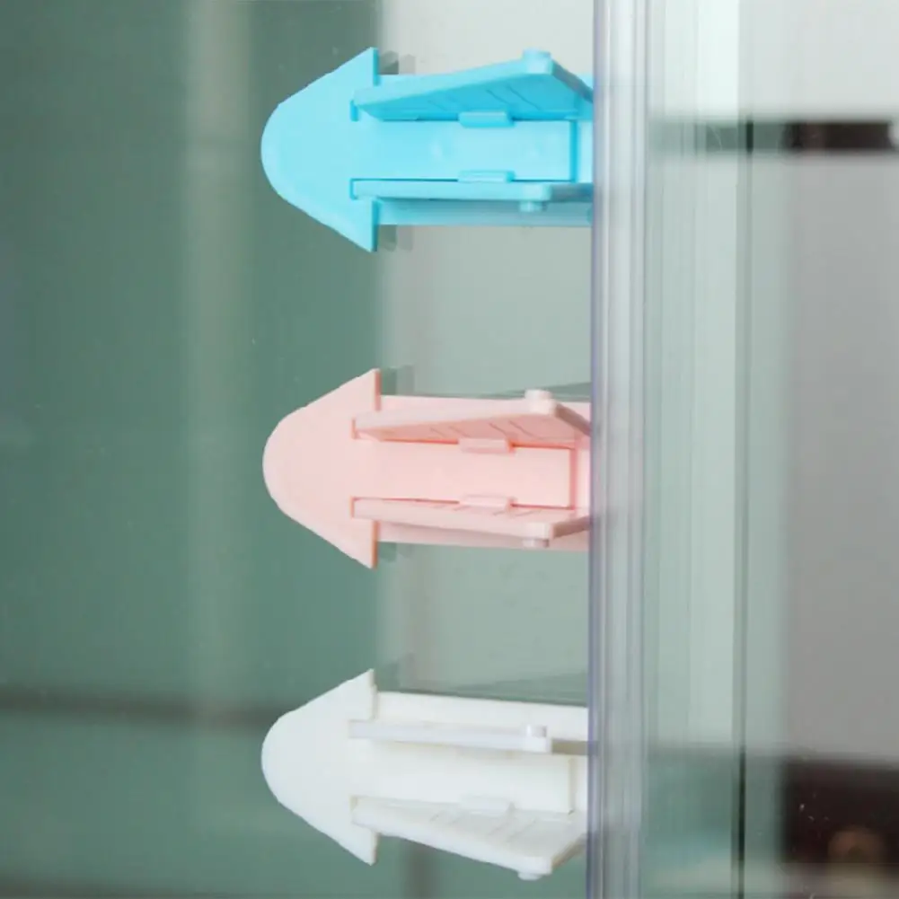 Cerradura de seguridad para beb&eacute; reci&eacute;n nacido, cierre para puerta corredera, ventana, armario, protecci&oacute;n de seguridad para ni&ntilde;os, tope para ventana, producto para el cuidado de la seguridad del beb&eacute;-0