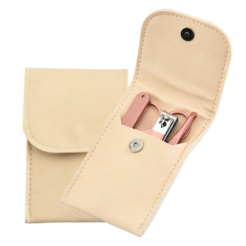 

Rose Gold Nail Clipper Set Stainless Steel Professional Pedicure Clippers Beauty Multifunction Manicure Tweezer Kits