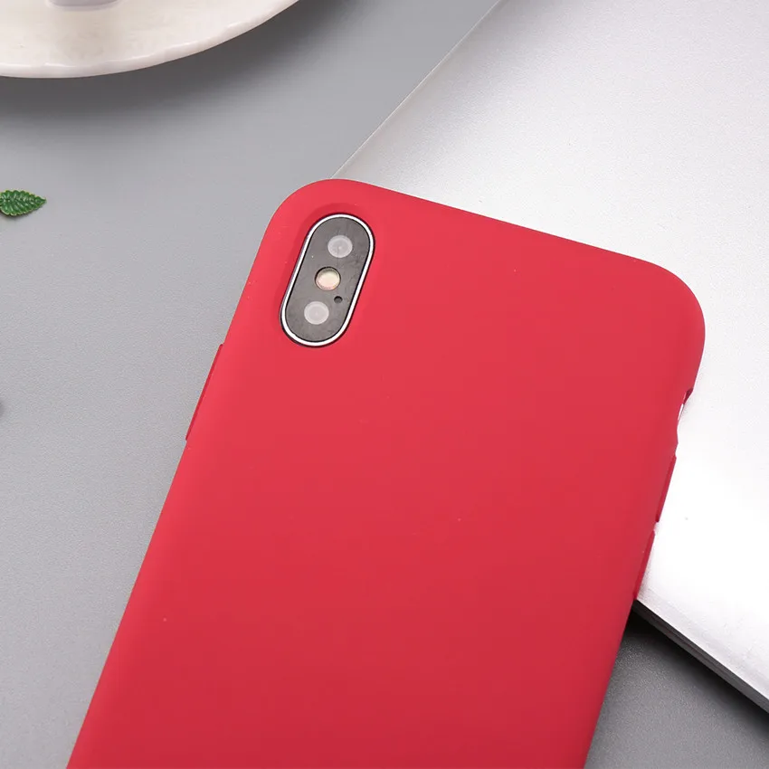 Мягкий резиновый силиконовый чехол для apple iphone xs max xr x 8 7 6 6s plus 5 5S se fundas официальная задняя крышка для телефона