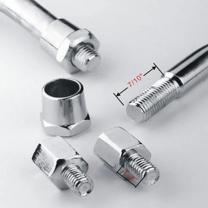 Боковые зеркала для мотоцикла универсальные заднего вида пластиковый каркас с