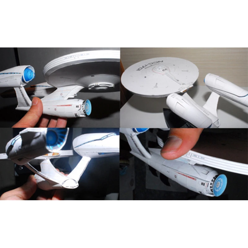 Sciencefiction самолет StarTrek предприятие Ncc 1701 HD PaperModel DIY Ручная работа Необычные игрушки