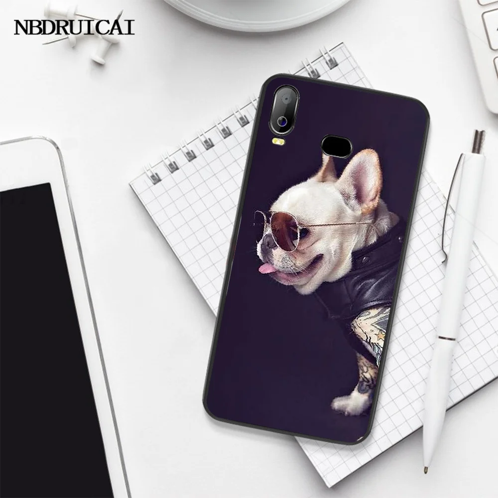 NBDRUICAI Французский бульдог Роскошный Уникальный Дизайн чехол для телефона Samsung A10