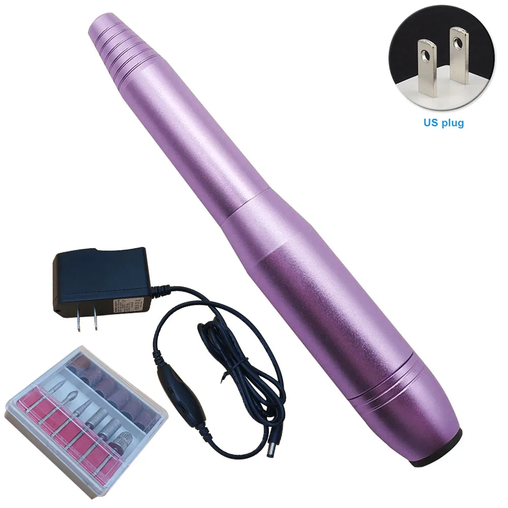 Салонная ручка для маникюра педикюра полировщик ногтей набор портативный