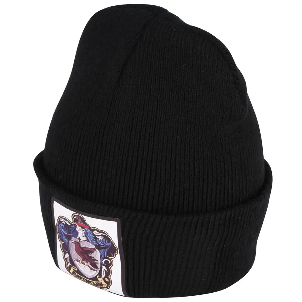 Мужские шапки черная трикотажная шапка зимняя фэнтезийная Волшебная Когтеточка