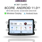 Автомагнитола Carplay 2DIN, мультимедийный стерео-плеер на Android 11, с 9 