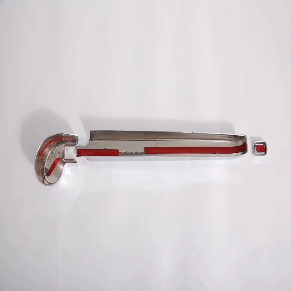 Для Audi Q3 F3 2019 2020 ABS Хромированная Автомобильная задняя крышка стекла отделка