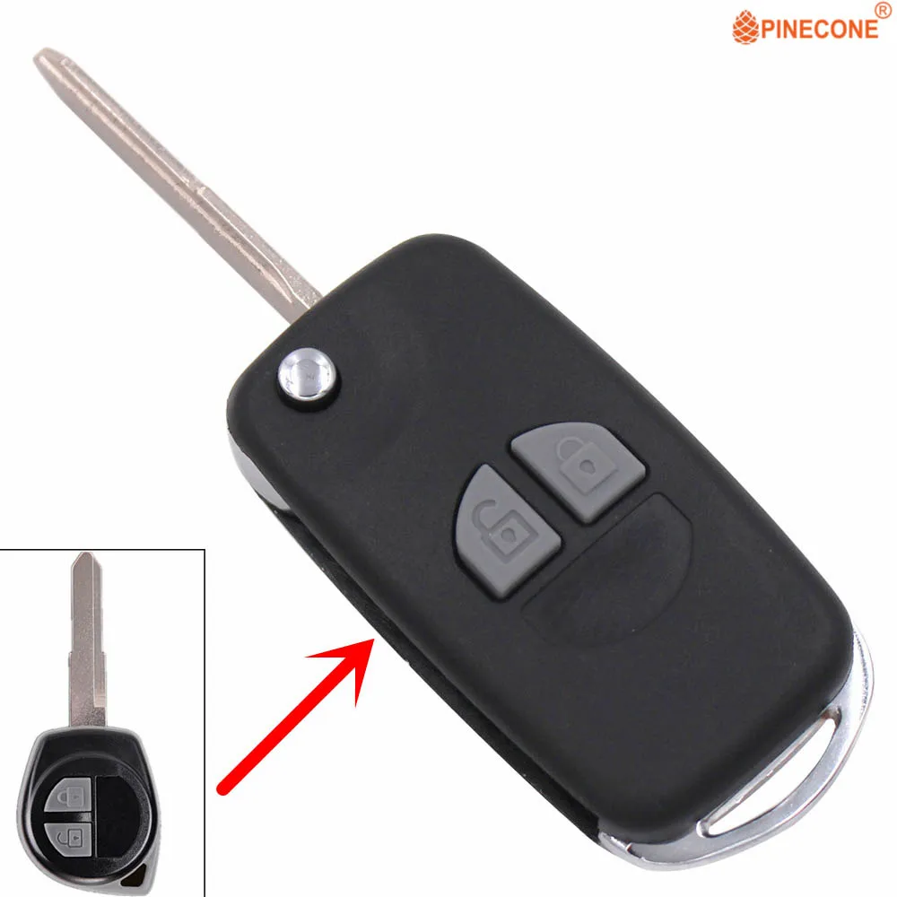 PINECONE для Suzuki Sx4 Jimny Swift Alto 2 кнопки БЕСКЛЮЧЕВОЙ вход пульт дистанционного