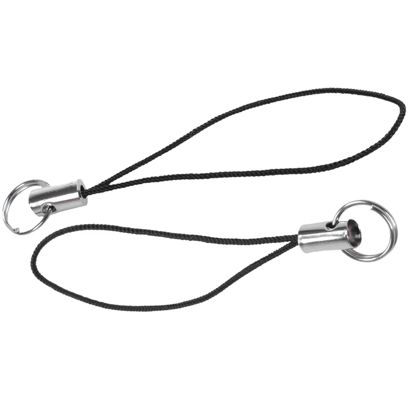 Lot of 100 Pieces Portable Lanyard in Nylon for Telephone Tether Cord Phone Carrying Chain MP3 Key USB Keychain Holder ID | Мобильные