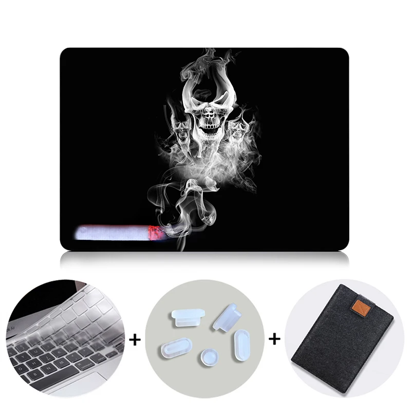 MB12 MTT чехол для Apple Macbook Pro 13 15 retina Air 11 13 дюймов Сенсорная панель Череп чехол для ноутбука mac book 12 защитный чехол - Цвет: MB12