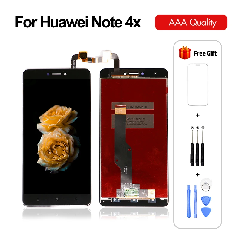 ЖК + рамка для Xiaomi Redmi Note 4X дисплей экран 4 глобальная версия дигитайзер 100% Новинка