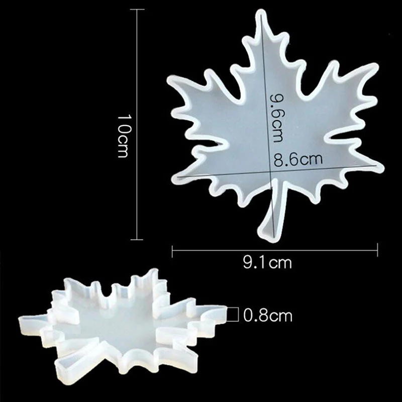 

Maple Leaf Silicone Molds Palm Epoxy Resin Molds Casting Coaster DIY Coasters Mould Jewelry Making Tools