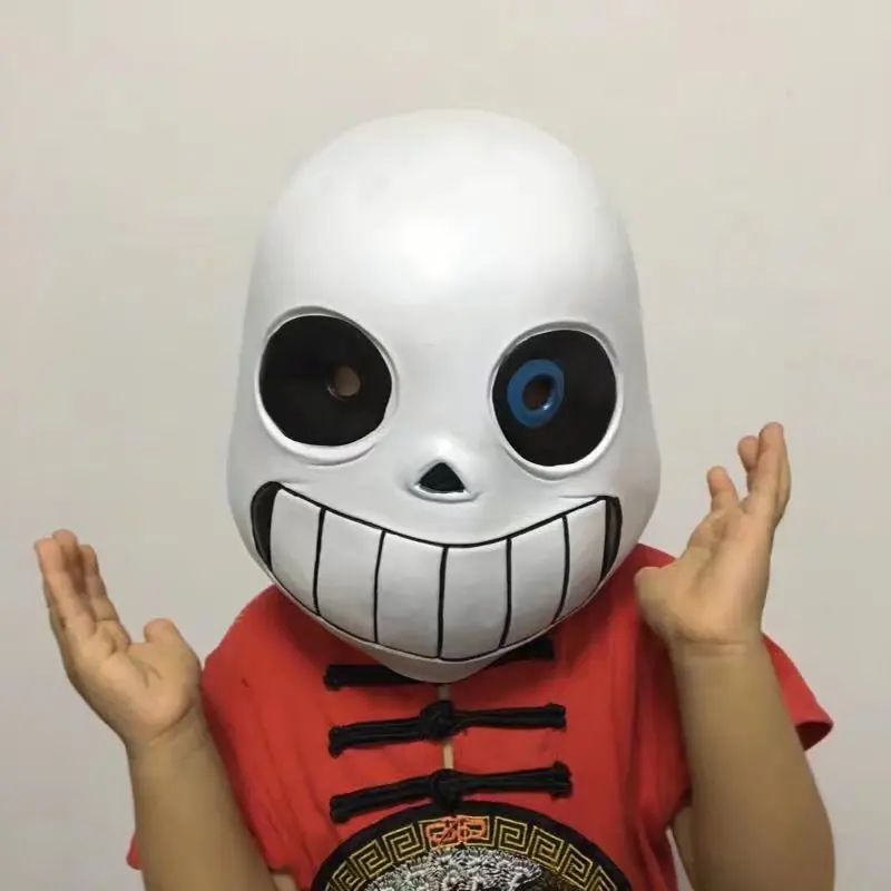 Маска для косплея по мотивам игры undertale sans светящиеся маски папируса детей и